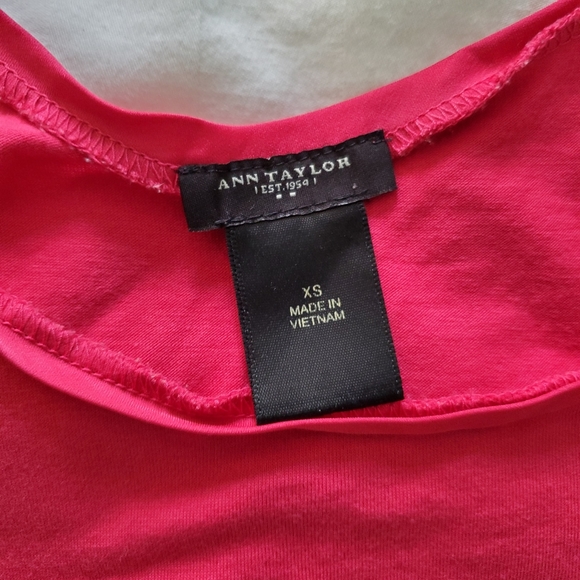 Ann Taylor Tank Top Pink - Picture 6 of 7